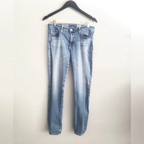 Ag Adriano Goldschmied Pants - ADRIANO GOLDSHMIED Jeans Women's 28 Prima Mid-Rise Cigarette